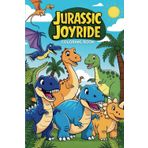Jurassic Joyride: Explore the World of Dinosaurs with 50+ Fun Coloring Pages