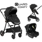 Jusso Quard Comfy Travel Sistem Bebek Arabası - Siyah