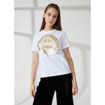 Just Cavalli 74PBHF03 Beyaz Kadın T-shirt