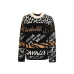 Just Cavalli 75OAFM08 Siyah Erkek Kazak
