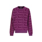 Just Cavalli Baskılı Sweatshırt, M, 5003220084, Siyah, kadın