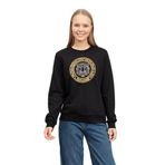 Just Cavalli Bisiklet Yaka Baskılı Sweatshirt, S, 5003220078, Siyah, kadın