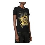 Just Cavalli Bisiklet Yaka T-Shirt, L, 5003068667, Siyah, Kadın
