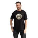 Just Cavalli Erkek Bisiklet Yaka T-Shirt, Siyah, S Beden