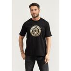 Just Cavalli Erkek Bisiklet Yaka T-Shirt Siyah