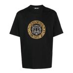 Just Cavalli Erkek Bisiklet Yaka T-Shirt75Oahe05Cj110,Siyah S