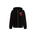 Just Cavalli Erkek Kapüşonlu Sweatshirt, Siyah, S Beden