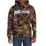 Just Cavalli Erkek Kapüşonlu Sweatshirt75Oaı3C1Fs109, Siyah, M
