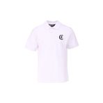 Just Cavalli Erkek Polo T-Shirt, Beyaz, M, Gothic Ric