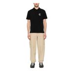 Just Cavalli Erkek Polo T-Shirt, Siyah, M, Gothic Ric