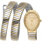 Just Cavalli JC1L391M0045 Kadın Kol Saati - Altın - Metalik Gri