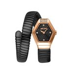 Just Cavalli Jc1l394m0075 Siyah Çelik Kadın Kol Saati
