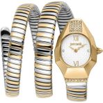 Just Cavalli JC1L397M0065 Kadın Kol Saati - Altın - Metalik Gri