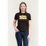 Just Cavalli Kadın Bisiklet Yaka T-Shirt Siyah