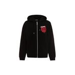 Just Cavalli Kapüşonlu Sweatshirt, L, 75OAIG02, Siyah, erkek