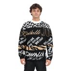 Just Cavalli Slim Fit Bisiklet Yaka Kazak, L, 5003115319, Siyah, Erkek