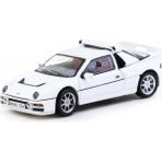Just Cheap Store 1/64 Ford RS200 White Model Araç