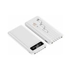 just cheap store 25DYMUUCZZZ20000MAHPOWERBANKKK1 4 Çıkışlı 20.000 Mah Powerbank Uzun Pil Ömürlü Taşınabilir Antrasit Melanj