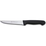 Just Cheap Store 61005LZ - Lazerli Tırtıklı Sebze, Steak ve Biftek Bıçağı 12,5 cm - 001-Siyah - 100*100