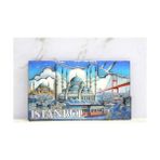 Just Cheap Store Ahşap Istanbul Temalı Magnet - Model 12 - Antrasit