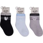 Just Cheap Store Artı Rudar Aksesuarlı Erkek Bebek Havlu Soket Çorap K45917 Asorti