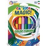Just Cheap Store Carioca Renk Değiştiren Sihirli Keçeli Boya Kalemi (9 Renk + 1 Renk Değiştirici Beyaz Kalem)