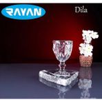 Just Cheap Store Dila 6'lı Kahve Yanı Bardak ROYALEKS-RYG8006 - Altın - Kırmızı