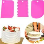 Just Cheap Store Pasta Hamur Şekillendirici Spatula Kesici Kazıyıcı Dekoratör Set (4741)