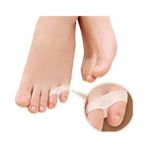 Just Cheap Store Silikon Serçe Parmak Ayırıcı Koruyucu Yüzük 22 - Altın - Kırmızı