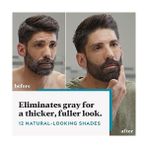 Just For Men Bıyık ve Sakal, Gri Saçlar için Sakal Boyama Kolay Uygulama için Fırça Dahil, Biotin Aloe ve Hindistan Cevizi Yağı ile Sağlıklı Yüz Saçları için - Açık Kahverengi, M-25