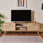 Just Home 160 cm Safir Meşe 2 Kapaklı Hazeran TV Ünitesi