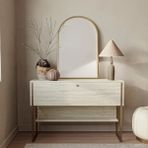 Just Home Artemis Dresuar - Traverten - 80X30X120 cm