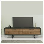 Just Home Walnut Ceviz 49.5x29.5x150 cm TV Ünitesi
