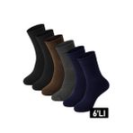 Just Inner Erkek Çorap 6’lı Koyun Yünü (Lambswool)