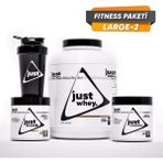 Just Nutrition Fitness Paketi - Large 2 (Protein+Bcaa+Creatine+1 Hediye) - Aromasız