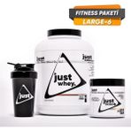 Just Nutrition Fitness Paketi - Large 6 (Protein+Bcaa+1 Hediye) - Aromasız
