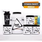 Just Nutrition Fitness Paketi - Mega (Protein+Bcaa+Glutamine+Arginine+Creatine+2 Hediye) - Aromasız