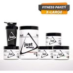 Just Nutrition Fitness Paketi - X-Large (Protein+Bcaa+Glutamine+Arginine+Creatine+1 Hediye) - Aromasız