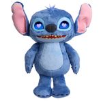 Just Play Disney Stitch Many Moods 34,3 cm büyük etkileşimli pelüş oyuncak, 50+ ses efekti ve sözler, etkileyici LCD gözler, 3 yaşından itibaren çocuk oyuncağı
