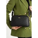 Just Polo Jp Polo Kadın Orijinal Ayarlanabilir Askılı Şık Omuz Çantası Shopper Ebat: 16 x 26 cm - Siyah