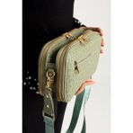 Just Polo Jp Polo Kadın Orijinal Ayarlanabilir Askılı Şık Omuz Çantası Shopper Ebat: 16 x 26 cm - Yeşil