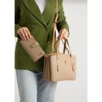 Just Polo Justpolo Kadın 5 Bölmeli El Omuz Çantası ve Cüzdan Kombini (Anneler Gününe Özel Model) - Ekru - Kum
