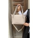 Just Polo Justpolo Kadın Büyük Boy Omuz Çantası Ayarlanabilir Uzun Askılı TYCET016037 - Bej