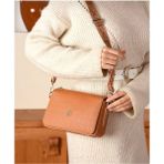 Just Polo Justpolo Marka 3 Bölme Kadın Baguette Çapraz Omuz Çantası TYC00ET4036 - Taba