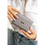 Just Polo Kadın Bol Kartlıklı Kağıt Para Bölmeli Cüzdan 12CMX10CM MDS02 - Gri