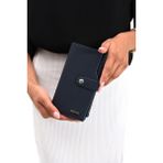 Just Polo Kadın Bol Kartlıklı Kağıt Para Bölmeli Cüzdan 12CMX10CM PBU02 - Tek Ebat - Lacivert