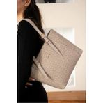 Just Polo Kadın Büyük Boy Lüks El Çantası Ebat : 24 x 27 cm Shopper - Taş