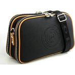Just Polo Kadın Lakost Ayarlanabilir Askılı Çapraz Omuz Çantası Shoulder Bag - Tek Ebat - Siyah Taba