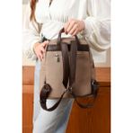 Just Polo Kadın Sırt Çantası Yeni Sezon Ebat: Boy 31 cm En 29 cm - Standart - Kum - Kahverengi