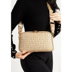Just Polo Kadın Yeni Sezon Baskılı Omuz Çantası 232053MH - Vizon